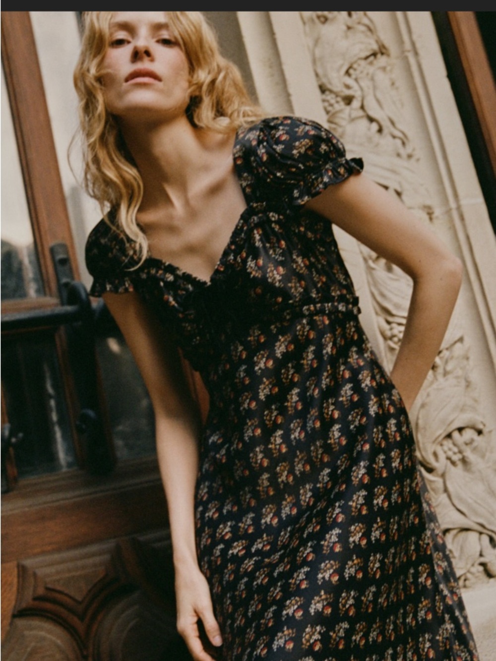 DOEN Marybell Dress in Delphinium Floral - NWT - Picture 6 of 13